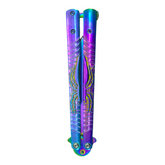 Navaja mariposa araña tornasol grande 1220-KD3